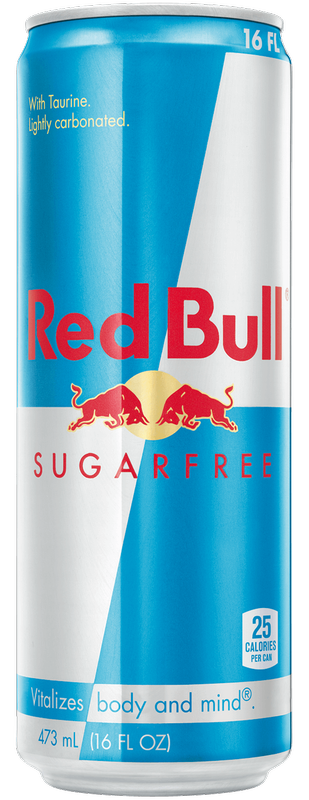 Red Bull Energy Drink Sugar Free 16oz Can