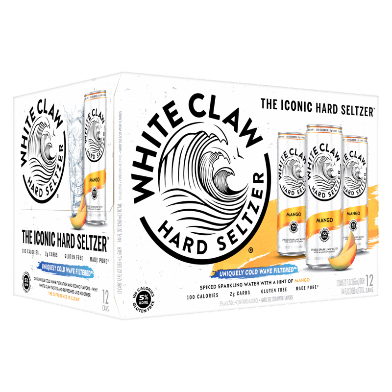 White Claw Mango 12pk 12oz Can 5.0% ABV