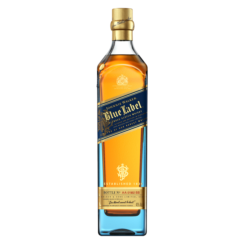 Johnnie Walker Blue Label Blended Scotch Whisky, 750ml (80 Proof)