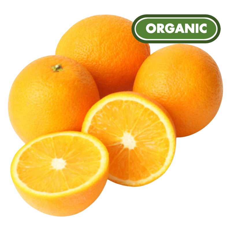 Organic Navel Oranges - 5ct