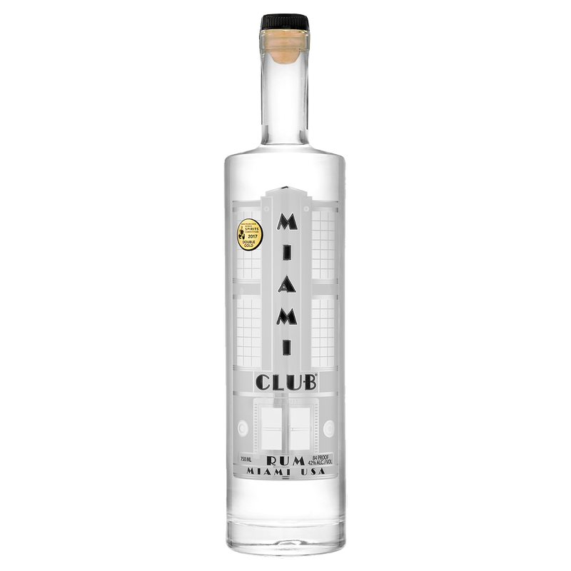 Miami Club Rum Platinum 750ml (84 Proof)