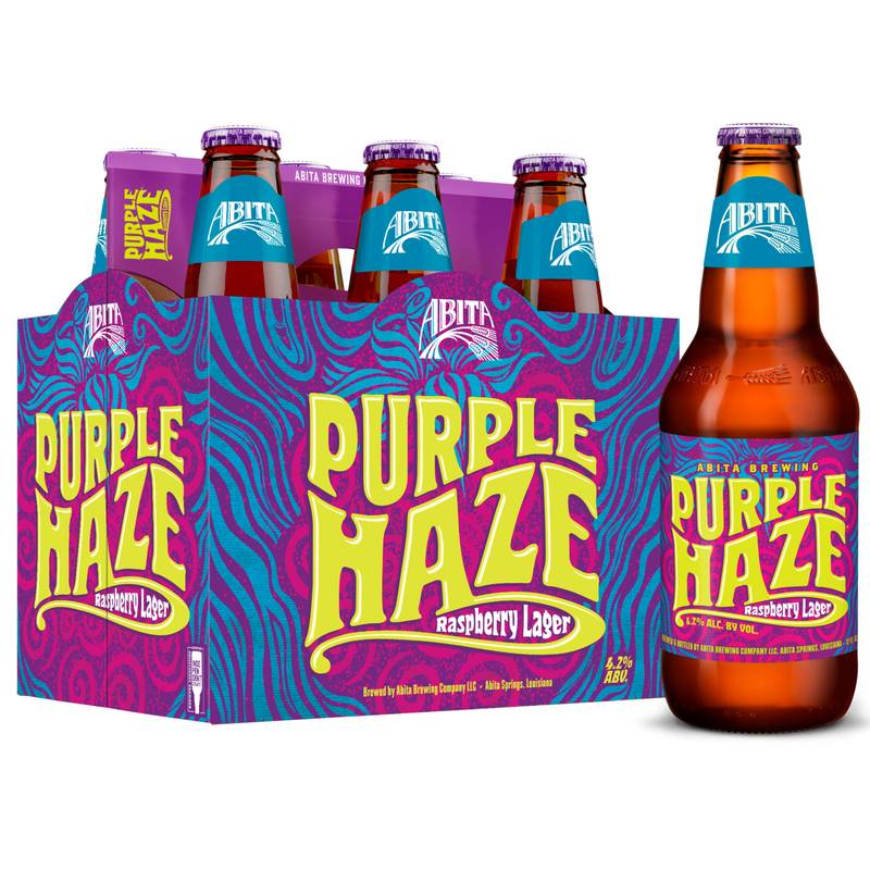 Abita Purple Haze 6pk 12oz Bottles 4.2% ABV