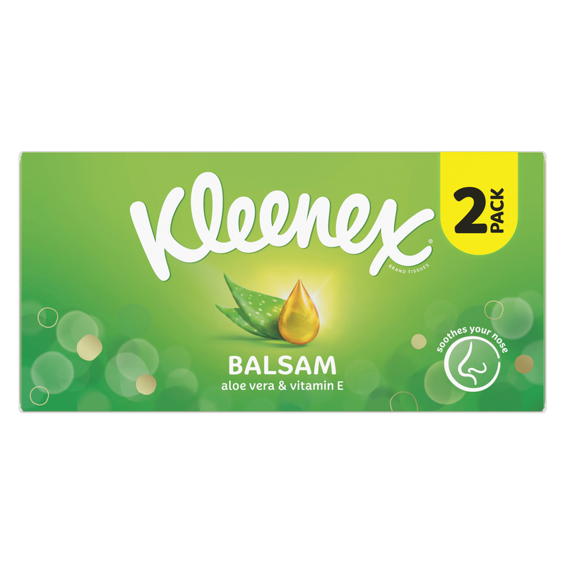 Kleenex Balsam Tissues, 2pcs