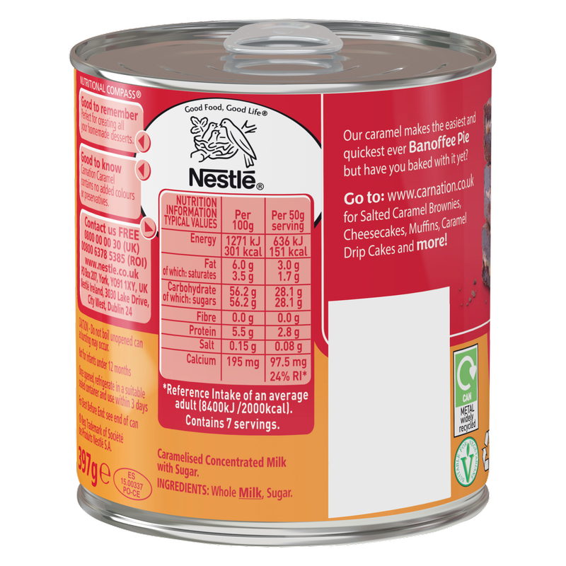 Carnation Caramel Dessert Filling, 397g