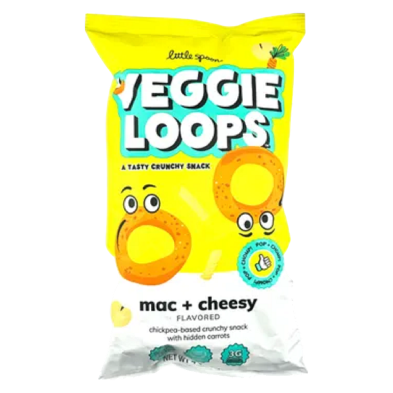 Little Spoon Mac + Cheesy Veggie Loops 4oz 