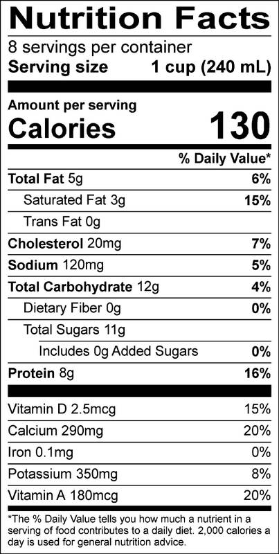Organic Valley 2% Reduced Fat Milk 1/2 Gallon