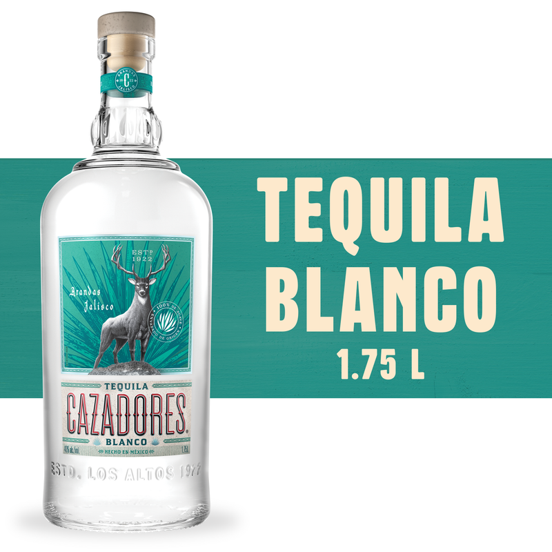 Cazadores Blanco Tequila 1.75L (80 Proof)