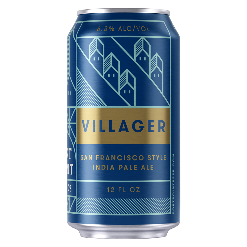 Fort Point Villager IPA 6pk 12oz Can