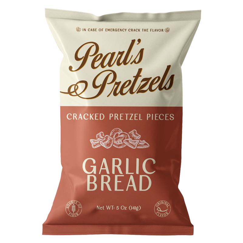Pearl's Pretzels Garlic Bread Pretzel Pieces 5oz