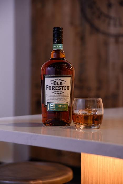 Old Forester Kentucky Straight Rye Whisky, botella de 750 ml, 100 Proof