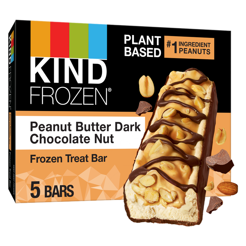 KIND Frozen Dark Chocolate Peanut Butter Bar 5ct 