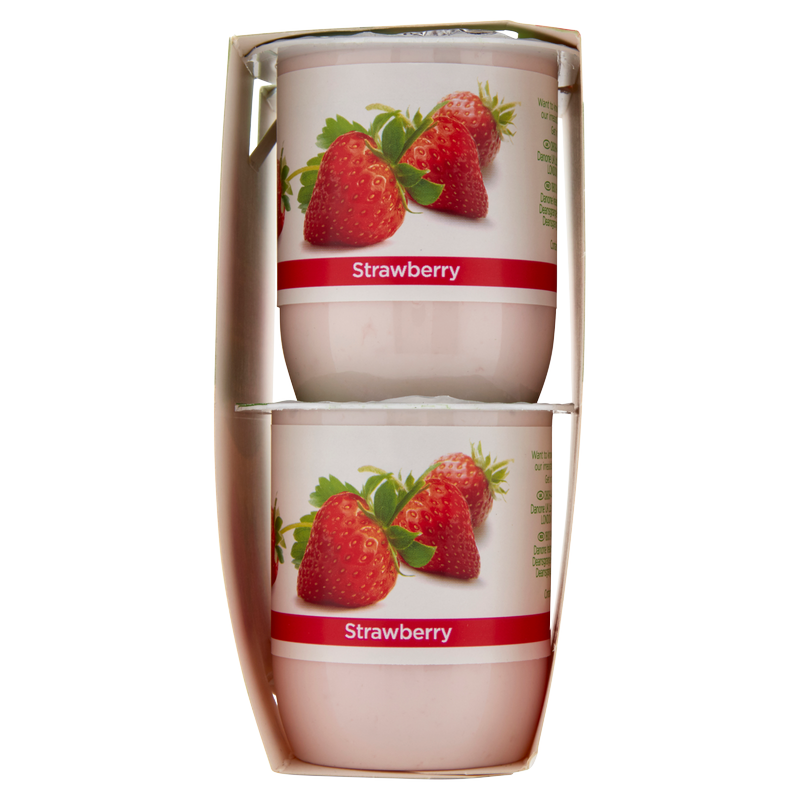 Activia Strawberry Yoghurt, 4 x 115g