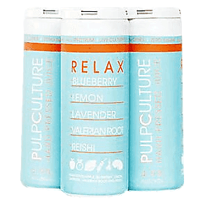 Pulp Culture Hard Pressed Juice RELAX 4pk 12oz Can