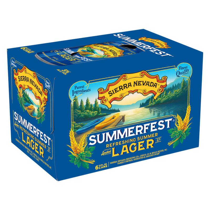 Sierra Nevada Summerfest 6pk 12oz Can 6.8% ABV