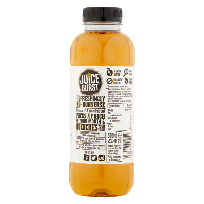 Juiceburst Apple Juice, 500ml