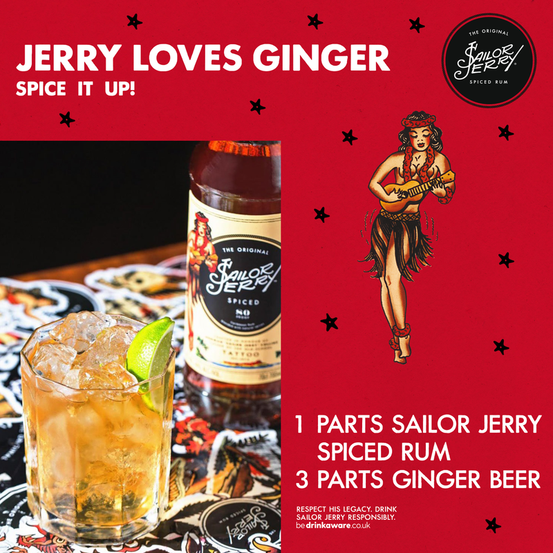 Sailor Jerry Spice Rum, 70cl