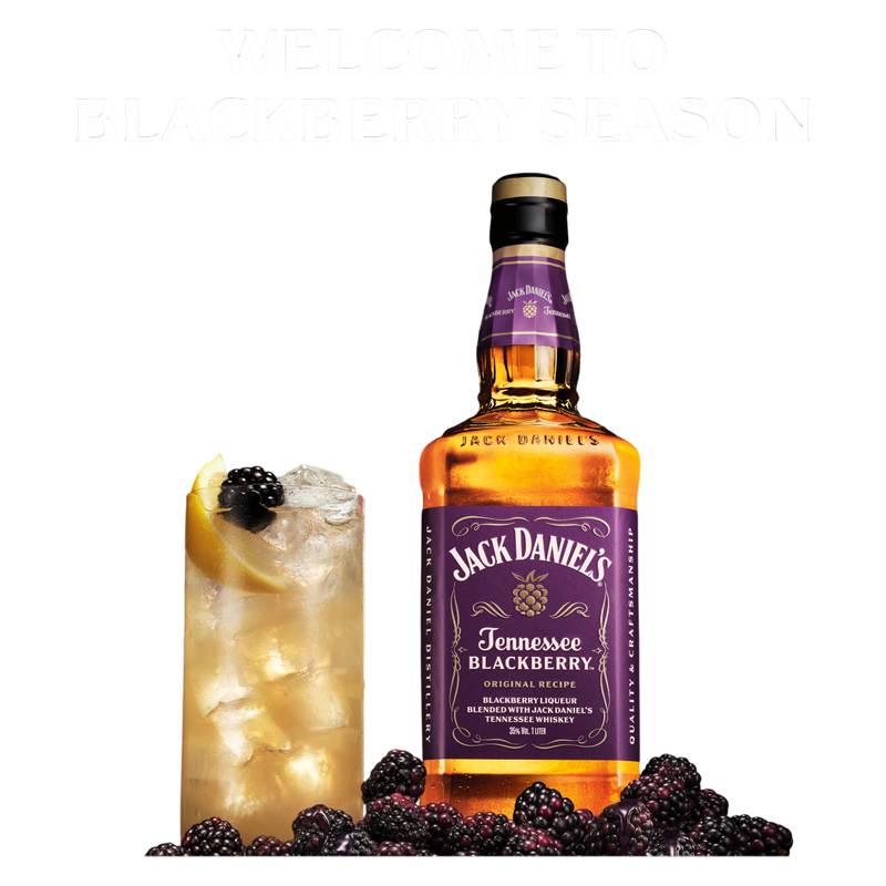 Jack Daniel's Tennessee Blackberry Whiskey 750ml - Delivered In As