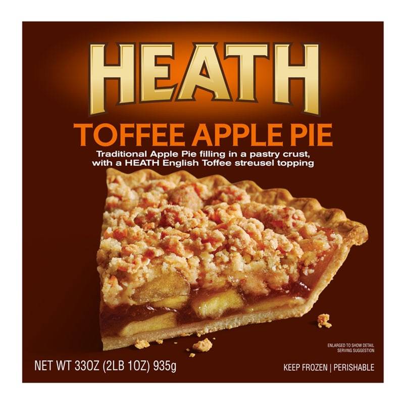 Heath Toffee Apple Pie 33oz