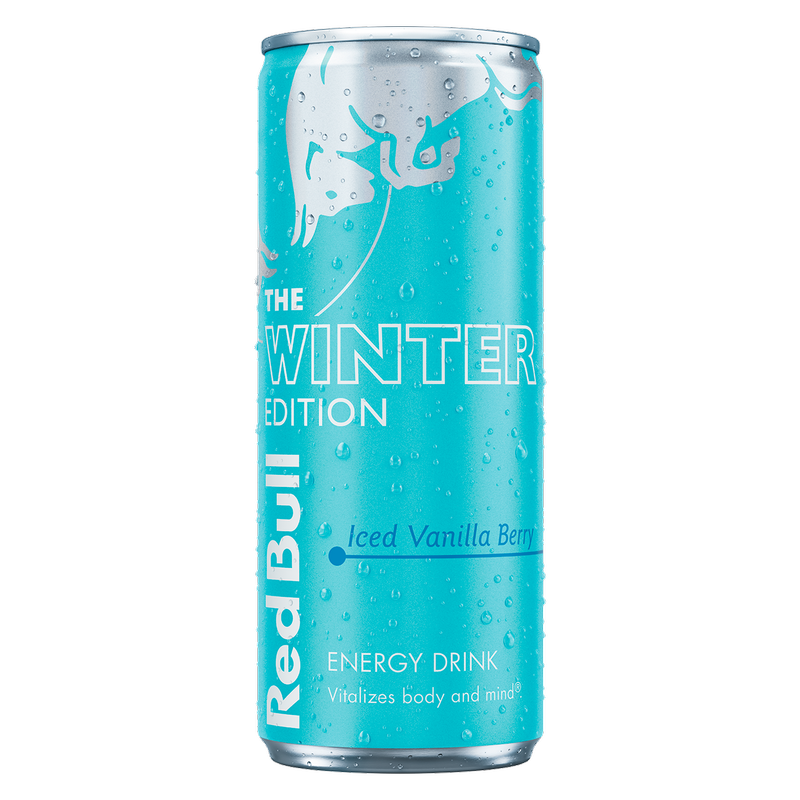 Red Bull Energy Drink Winter Edition Iced Vanilla Berry, 250ml