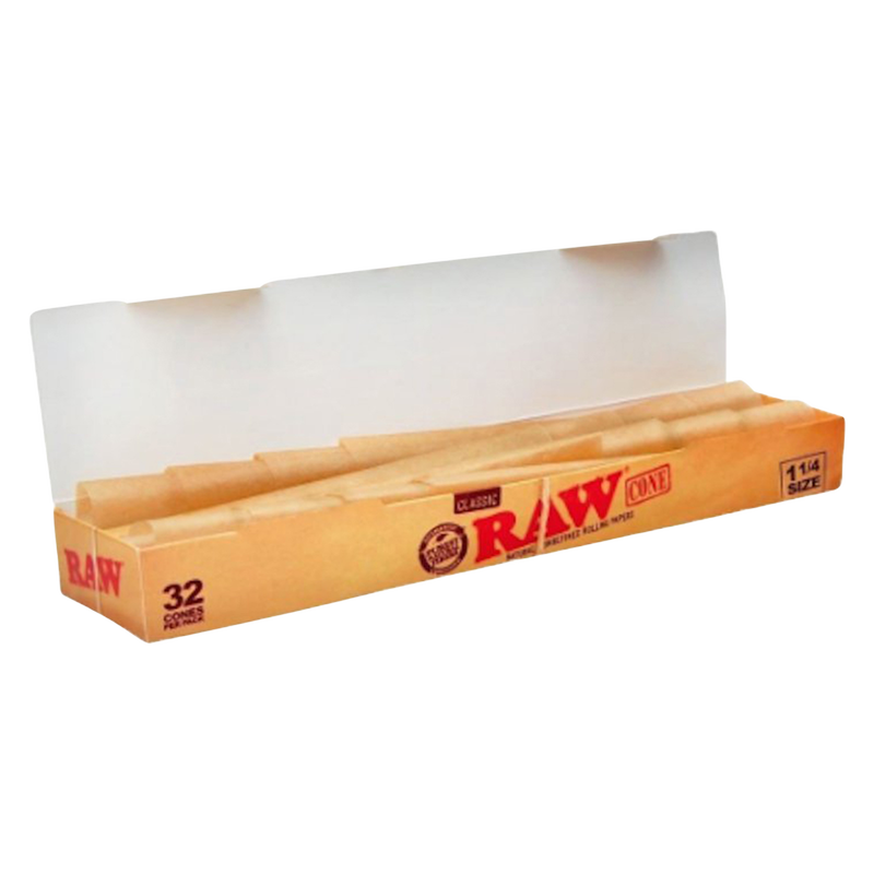 RAW Pre-Rolled Cones 1 1/4in 32ct