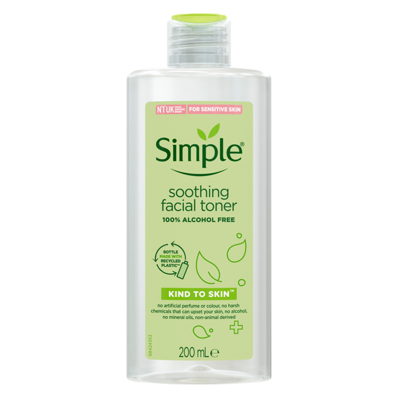 Simple Soothing Facial Toner, 200ml