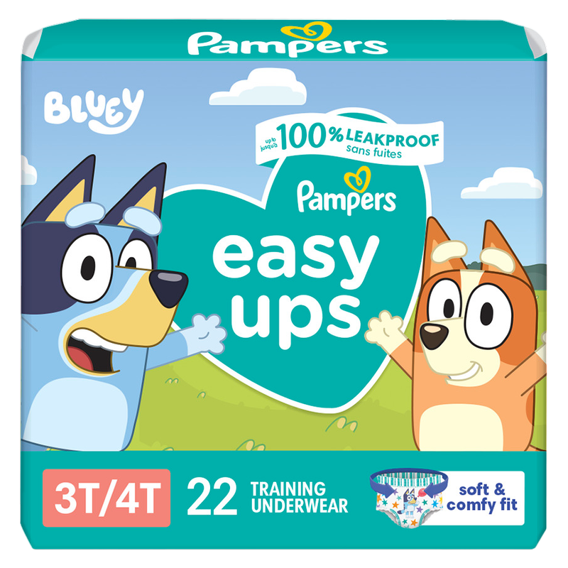 Pampers Boys Easy Ups Size 3T-4T 22ct