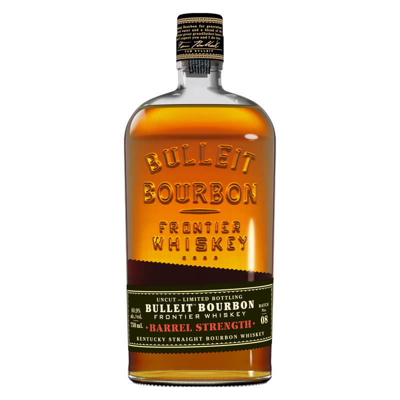 Bulleit Barrel Strength Bourbon 750ml (125 Proof)