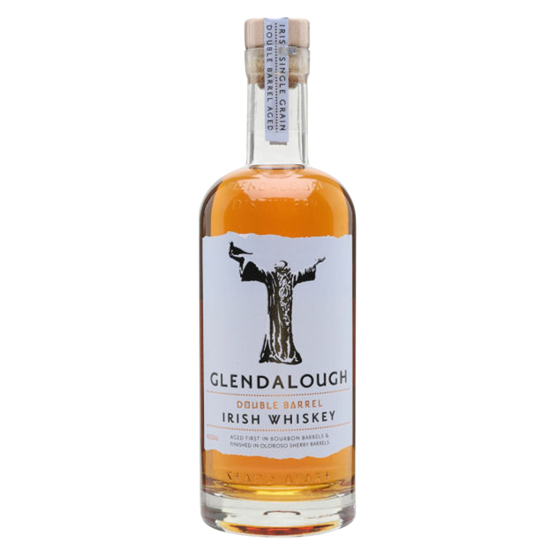 Glendalough Double Barrel Single Grain Irish Whiskey 750ml