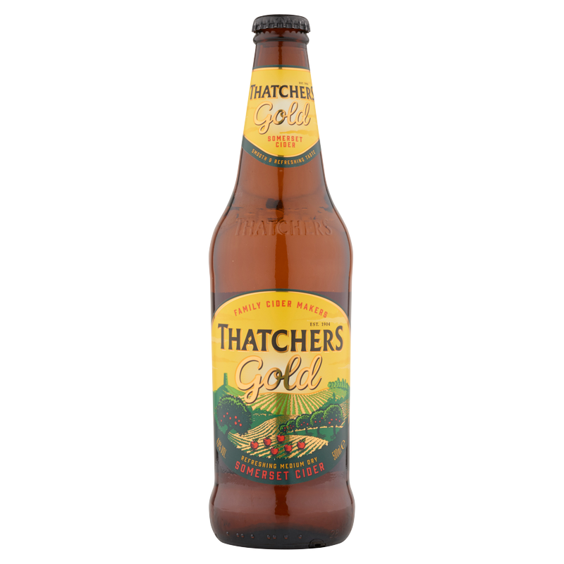 Thatchers Gold Cider, 500ml
