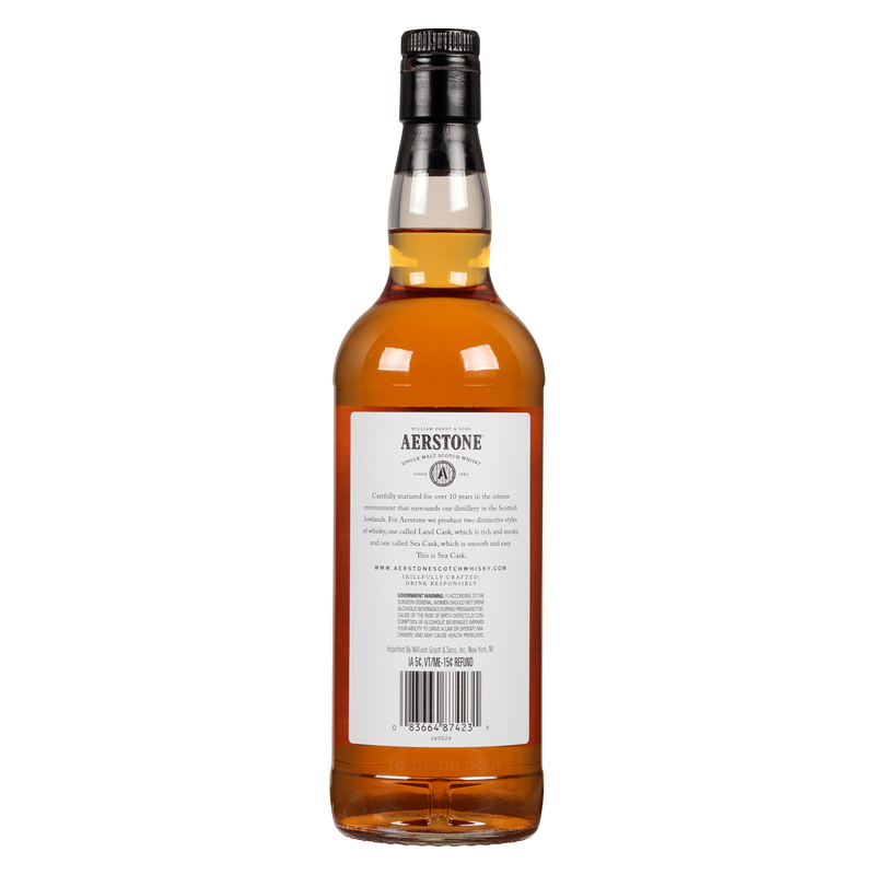 Aerstone Sea Cask Scotch Whisky 10 Yr 750ml