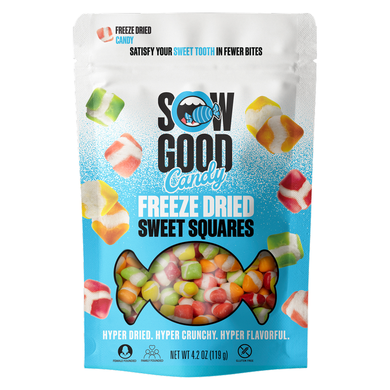 SOW Good Freeze Dried Sweet Squares 4.5oz