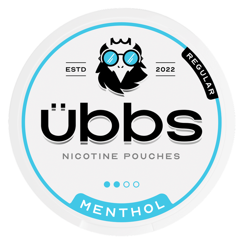 Ubbs Menthol Regular Nicotine Pouches 6mg, 20pcs