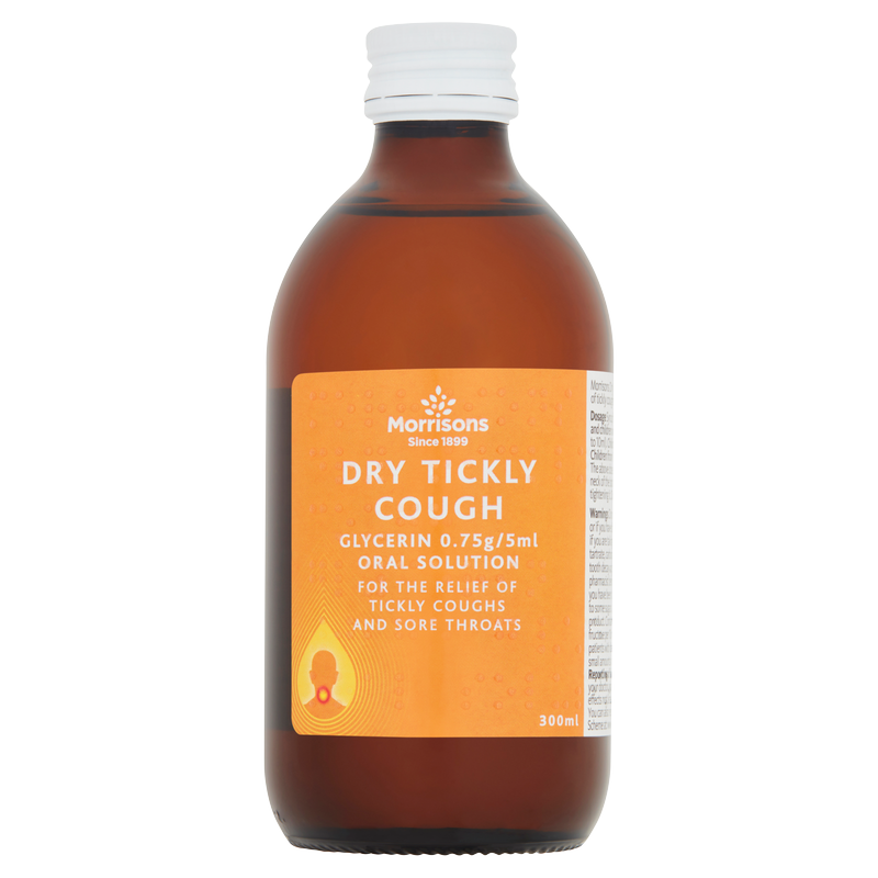 Morrisons Dry Tickly Cough, 300ml