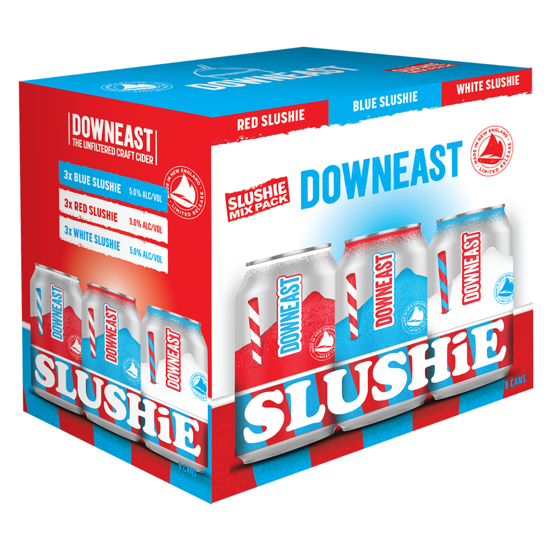 Downeast Slushie Mix Pack 9pk 12oz Can 5.0% ABV