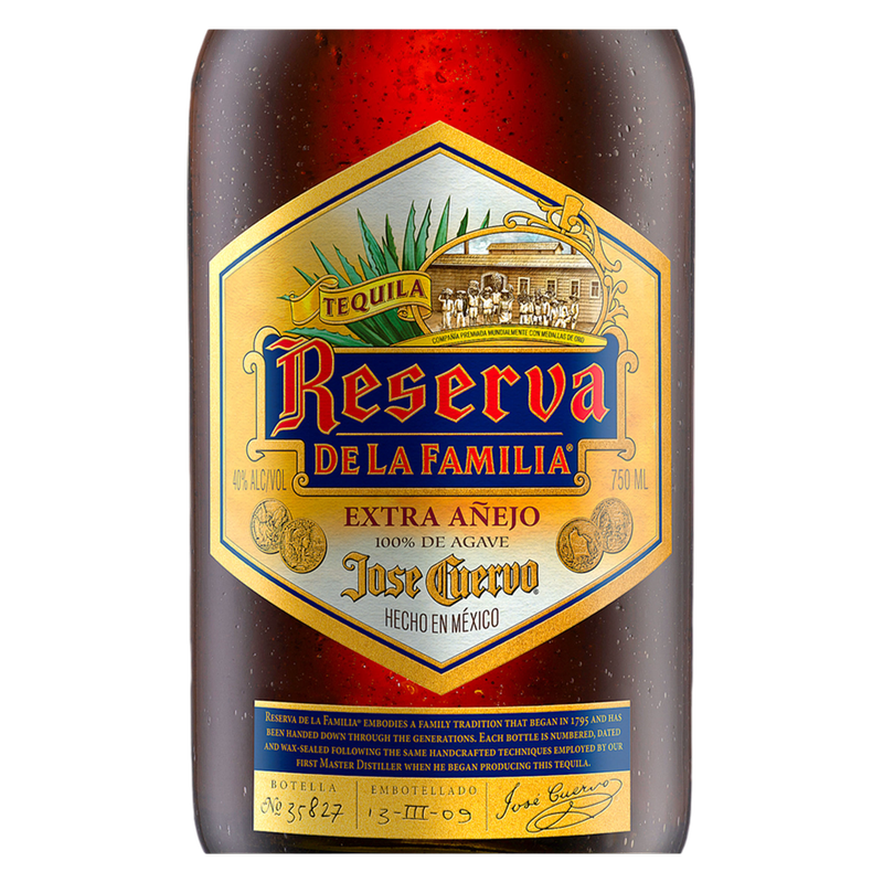 Reserva de la Familia by Jose Cuervo Extra Añejo Tequila 750ml (80 Proof)