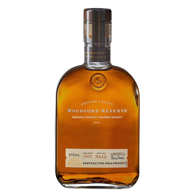 Woodford Reserve Kentucky Straight Bourbon Whiskey 375 mL 90.4 Proof