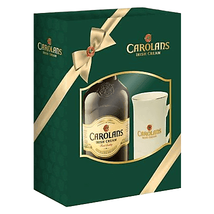Carolans Irish Cream Gift Set 750ml (34 Proof)
