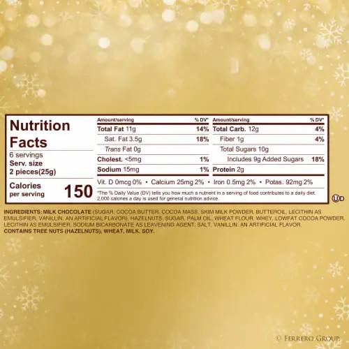Ferrero Rocher Pyramid 6pc
