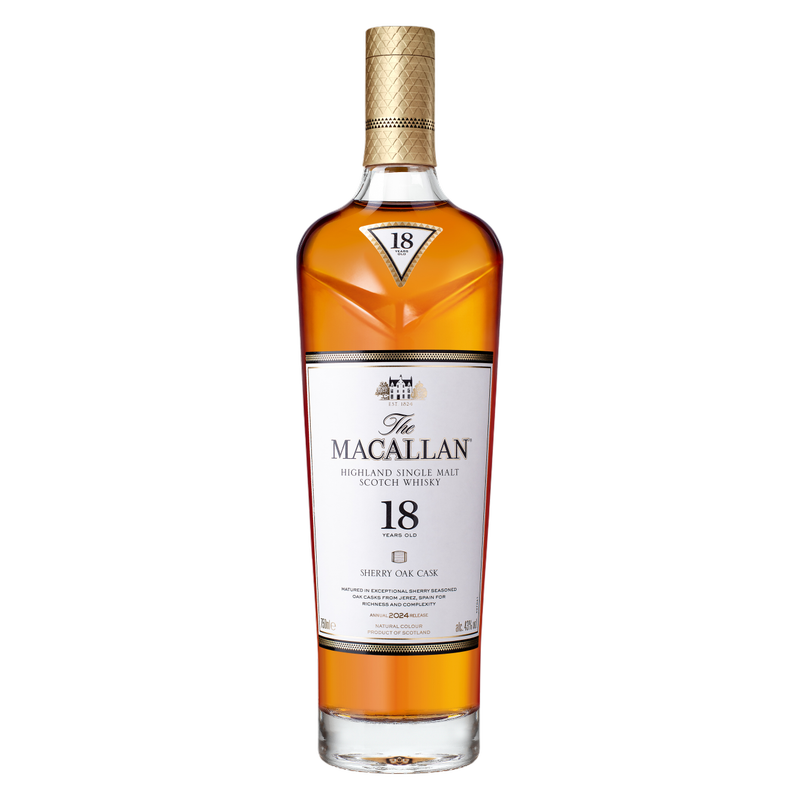 Macallan 18 Yr Sherry Oak 750ml (86 Proof)