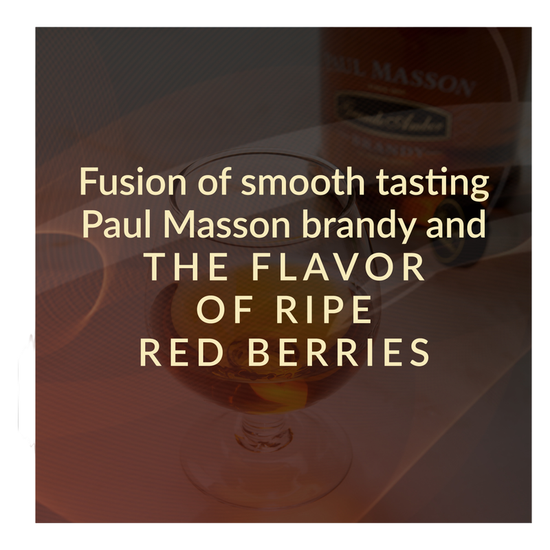 Paul Masson Grande Amber Red Berry Brandy 750ml (70 proof)