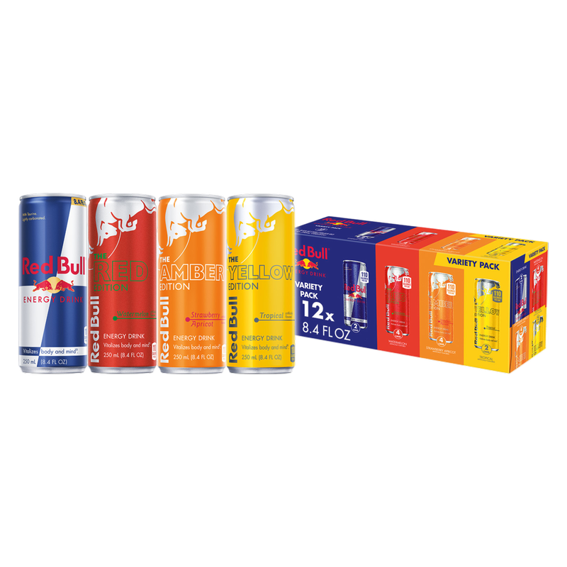 Red Bull Energy Drink Variety Pack 8.4oz 12pk