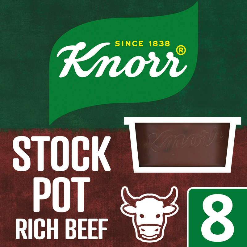 Knorr Rich Beef Stockpot Pot, 8 x 28g