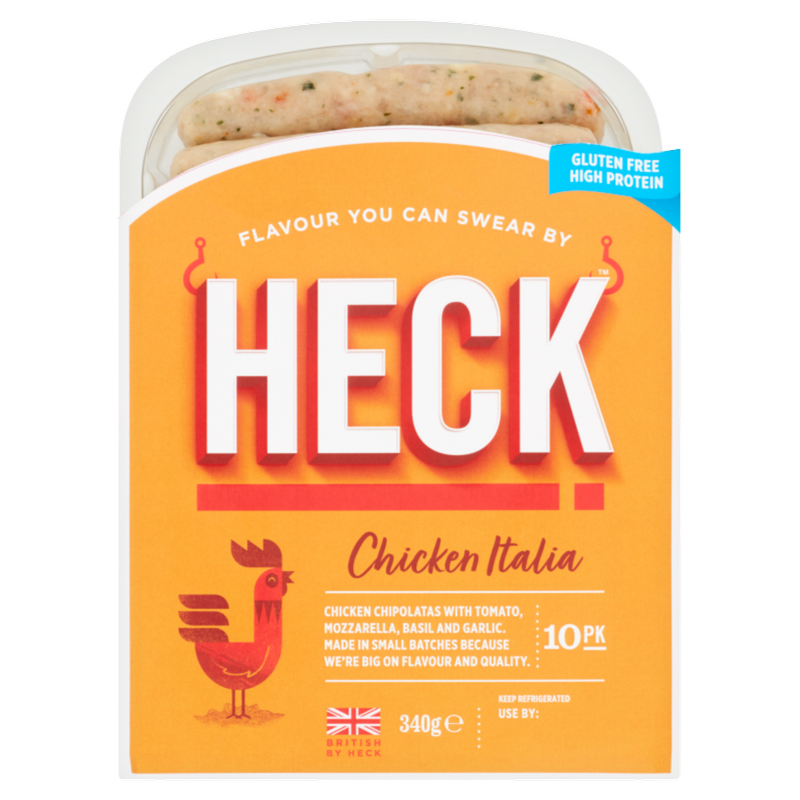 Heck Chicken Italia Chipolatas, 340g