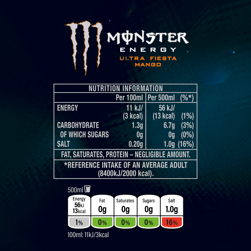 Monster Energy Ultra Fiesta, 500ml