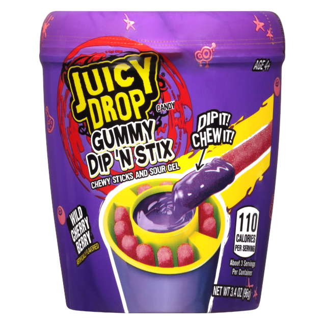 Juicy Drop Dip N Stix, 3.4oz