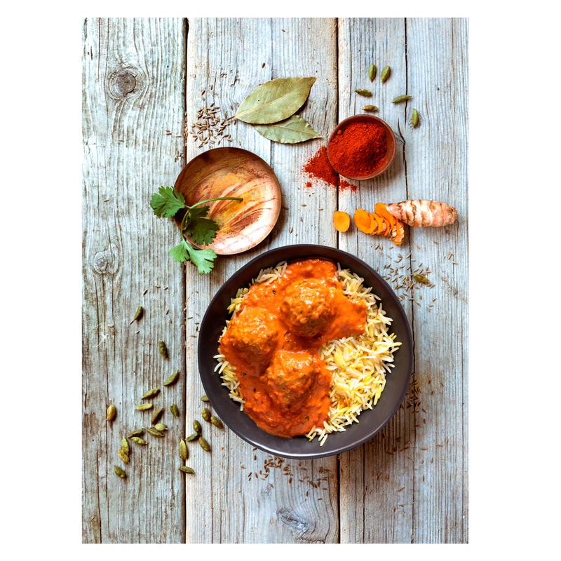 Cafe Spice Butter Chicken Meatballs Combo - 16oz