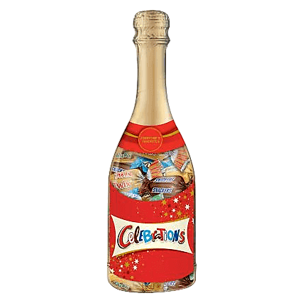 Mars Celebration Bottle - Assorted Candy Bars 9.52oz