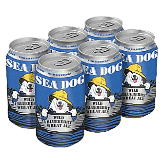 Sea Dog Brewing Blue Paw Blueberry Wheat 6pk 12oz Can