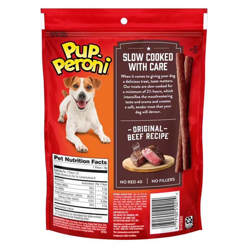 Pup-Peroni Beef Dog Treats 5.6oz