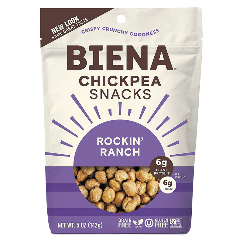 Biena Rockin' Ranch Chickpea Snacks 5oz